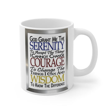 God grant me the Serenity - Spiritual- Ceramic Mug 11oz