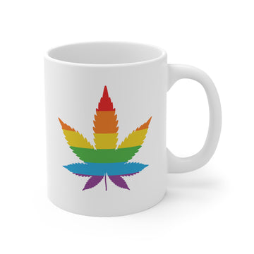 LGBT Leaf -Ceramic Mug 11oz