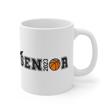 Senior basketball -Ceramic Mug 11oz