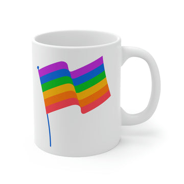 Flag for LGBT -Ceramic Mug 11oz