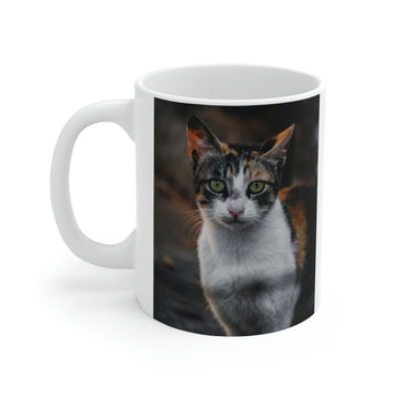 Cat -Ceramic Mug 11oz