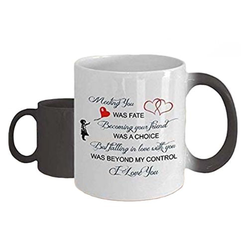 Meeting You Was Fate - Love Quote Mug
