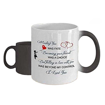 Meeting You Was Fate - Love Quote Mug