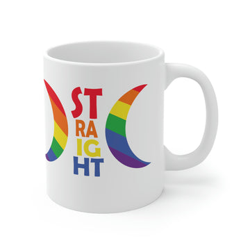 Straight -Ceramic Mug 11oz