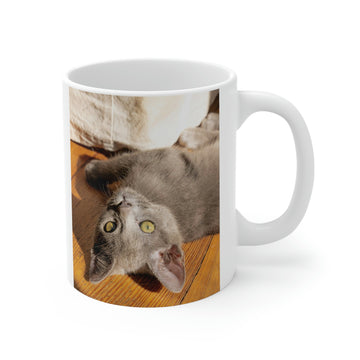 Cat -Ceramic Mug 11oz