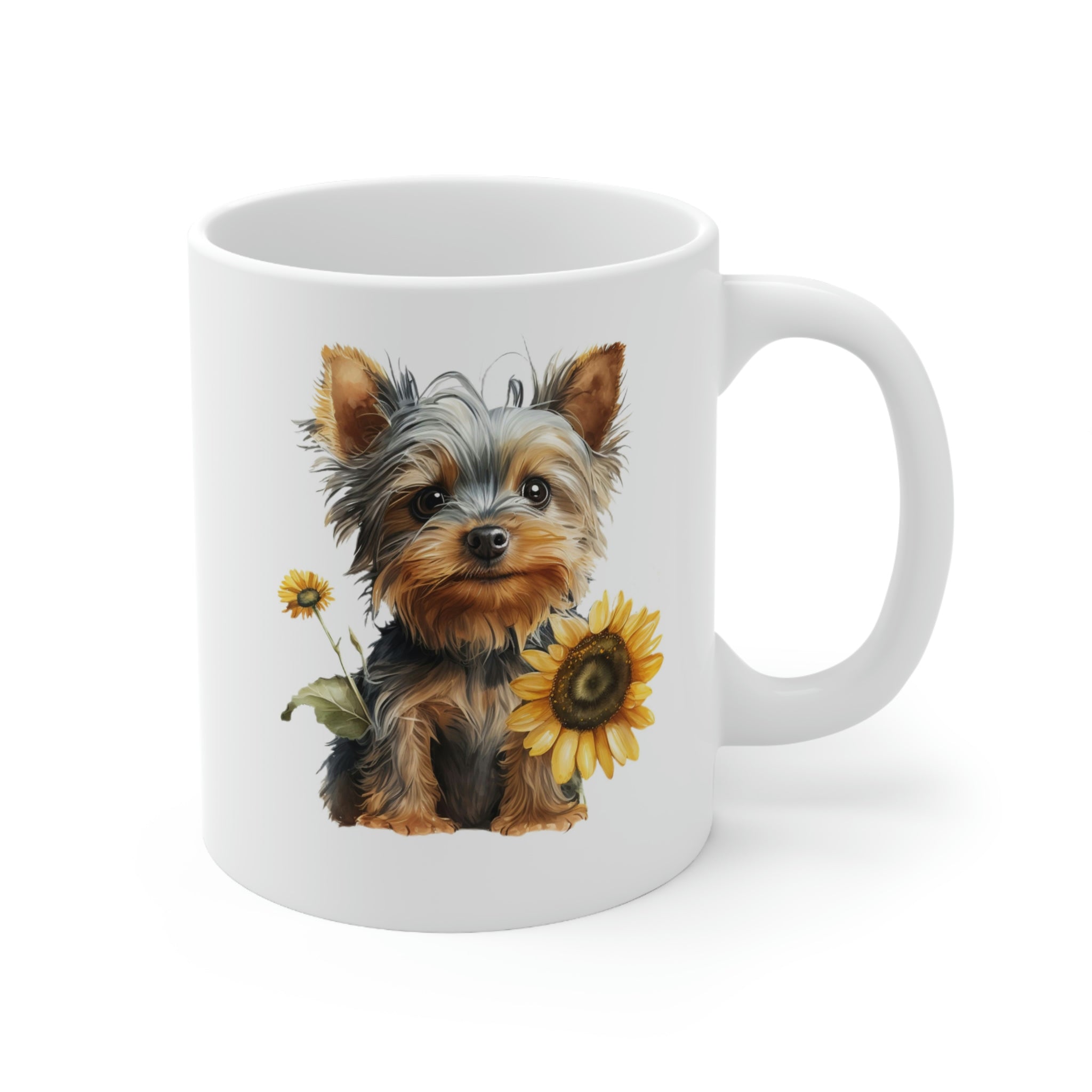 Sunflower Yorkshire Terrier
